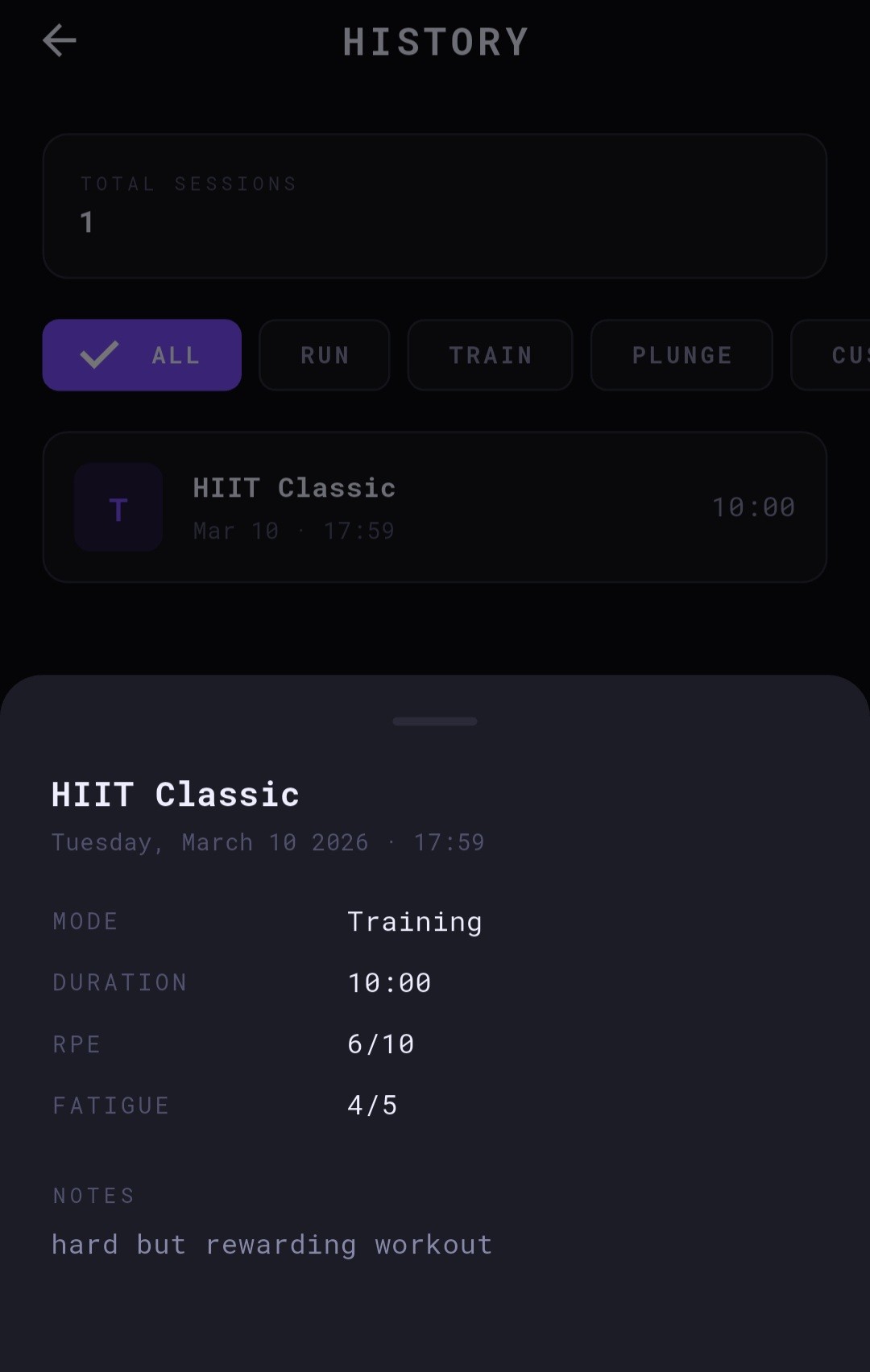 Viking Intervals – Rest Interval